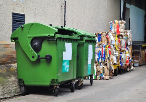 Recycling facilities in Wandsworth with sorted materials